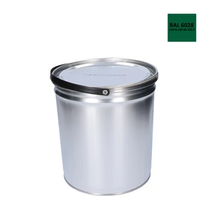 Barva antikorozní polomatná na zinek 5 kg borovicově-zelená - slide 0