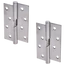 nerezové pánty pridvihovacie 2ks (ľavé), 100x75x2.5mm, max. nosnosť: 80 kg (2 pánty), brúsená nerez K320 /AISI304