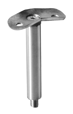 Držák madla (45° úhel) na trubku ø 42,4 mm (78 mm / závit M8), nerez broušená K320 / AISI304