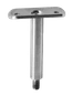 Držák madla ø42.4mm, pevný M8, broušená AISI304