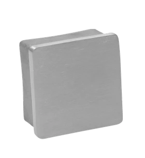 Ukončení na jekl 50x50mm, broušená nerez AISI304 - slide 0
