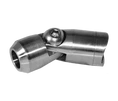 držiak tyče (ø 12mm) nastaviteľný s kĺbom na trubku ø 42.4mm (40x17.5x22mm), brúsená nerez K320 /AISI304 - slide 0