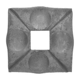 Pätka 90x90x8 mm, otvor 26mm