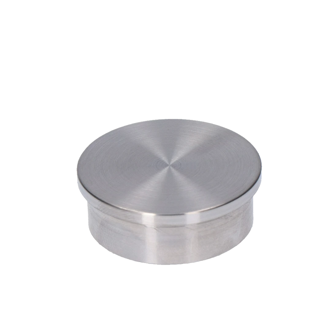 Ukončení na trubku ø42.4mm, broušená AISI304, na nalepení