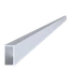 jokel 40x20x2mm,L-6000mm, prírodný hliník bez povrchovej úpravy, cena za kus