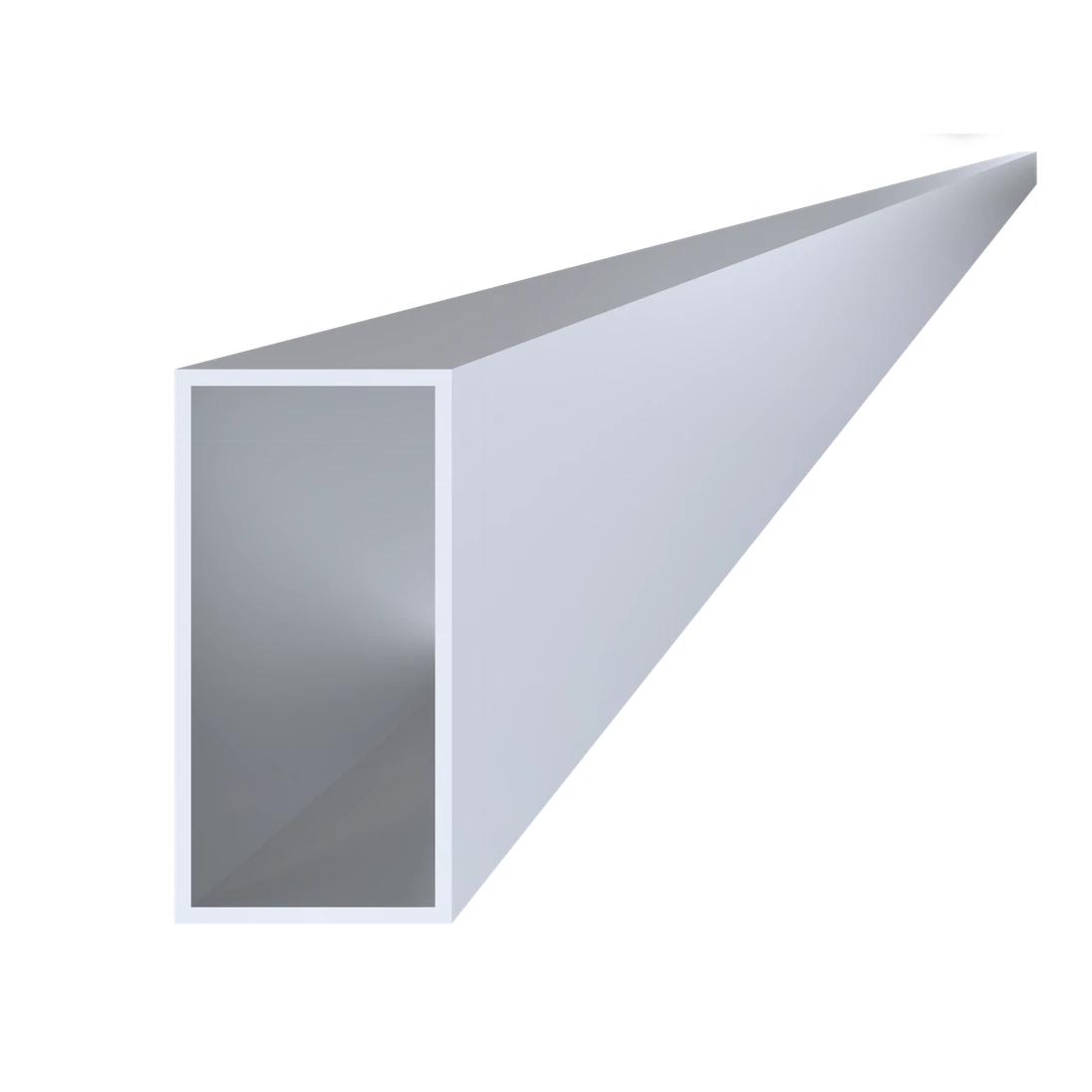 Jekl 100x50x3mm, L-6000mm, hliník bez povrchové úpravy