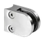 Svorka na trubku ø33.7mm, sklo 6-10.76mm, brúsená AISI304