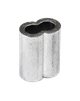 Hliníková lisovacia spojka pre 4.0mm lanko