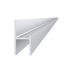 UT profil 20.5x22mm, L-6000mm, hliník bez povrchové úpravy