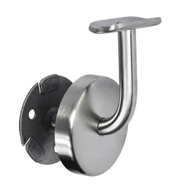 Držák madla ø42.4mm na stěnu s krytkou, brus AISI304