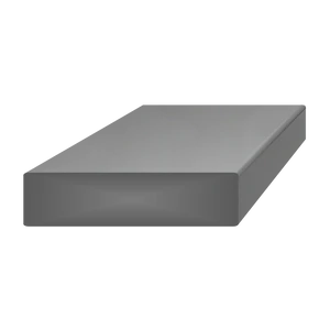 Tyč plochá plná 50x5mm, černá S235, hladká L=3000mm, cena za 1ks (3m) - slide 0