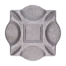 Pätka, 100x100x10mm, bez otvoru