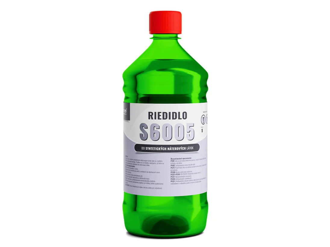 Riedidlo, S6005 - objem 1 l, riedidlo do náterových látok