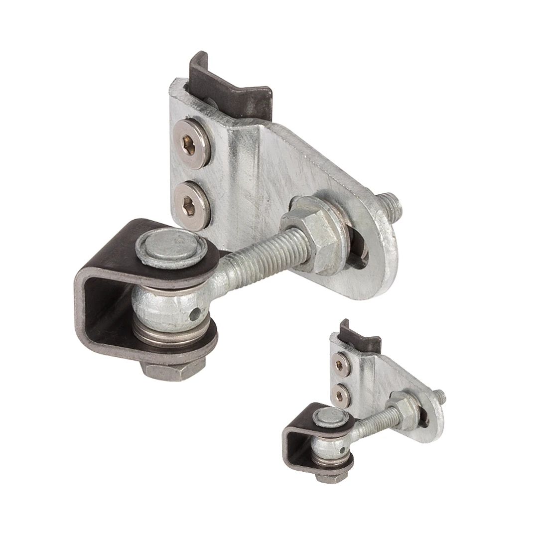 LOCINOX® GBMU4D12 navárací záves M12, otvárateľný 180°, nastaviteľný 3D, čiastočne pozinkovaný