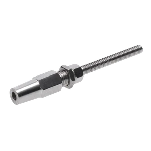 Úchyt pro lanko ø3mm, závit M6, broušená AISI304 - slide 0