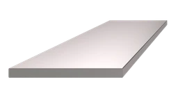 Nerezová tyč plochá 60x5mm broušená nerez K320 /AISI304