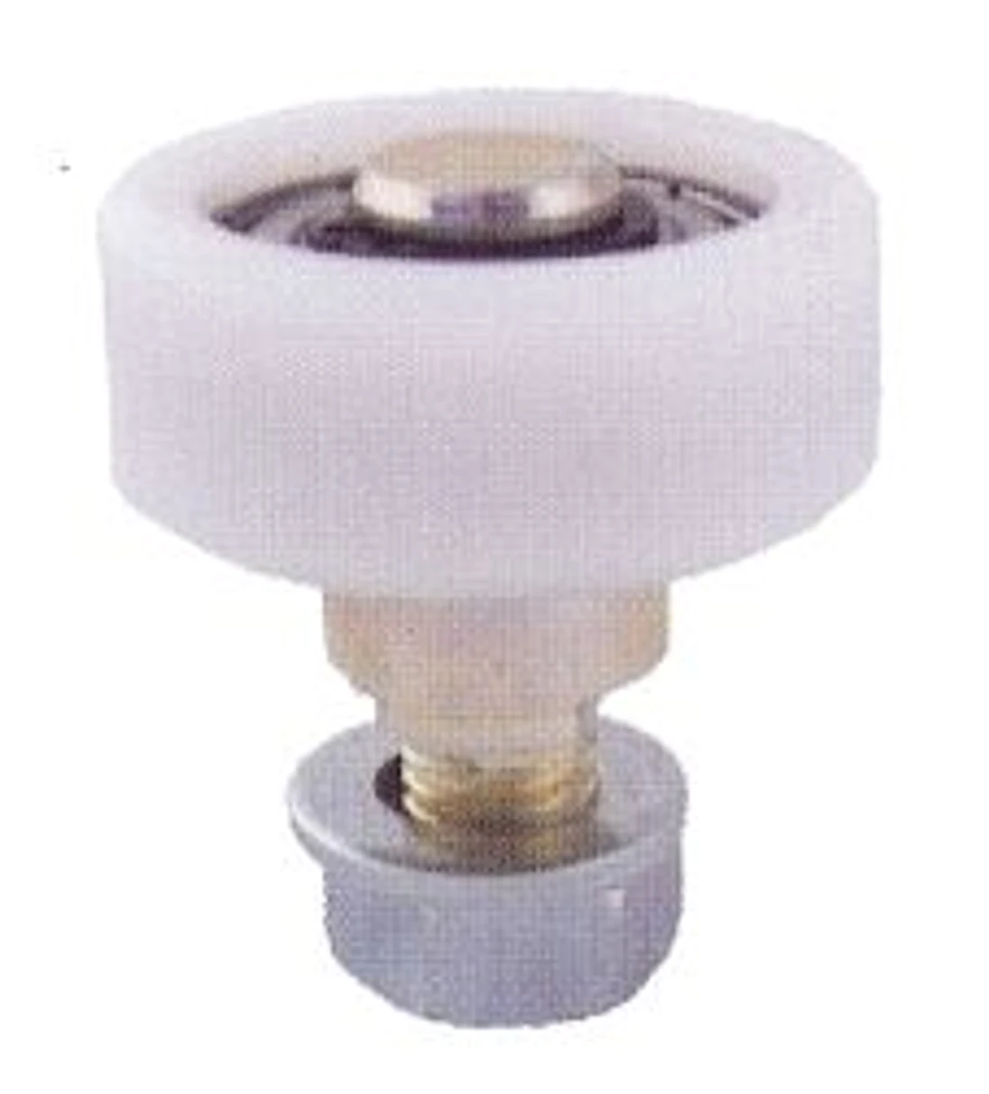 Polyamidové vodiace koliesko ø 43mm  s ložiskom, M12