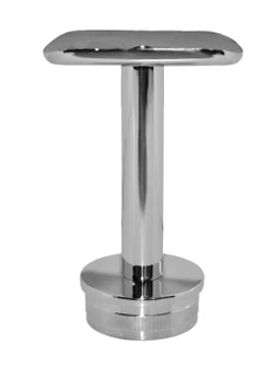 Držák madla narážecí na trubku ø42.4mm, leštěná AISI304