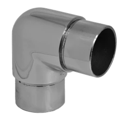 Spojka rohová na trubku ø42.4mm, leštená nerez AISI304