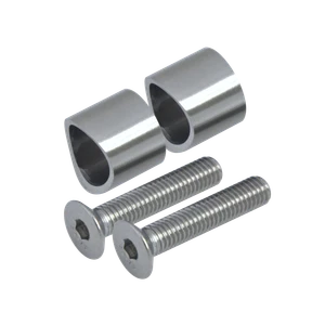 Prechod medzi stĺpom ø 42.4mm a kotviacou platňou, L:15mm - slide 0