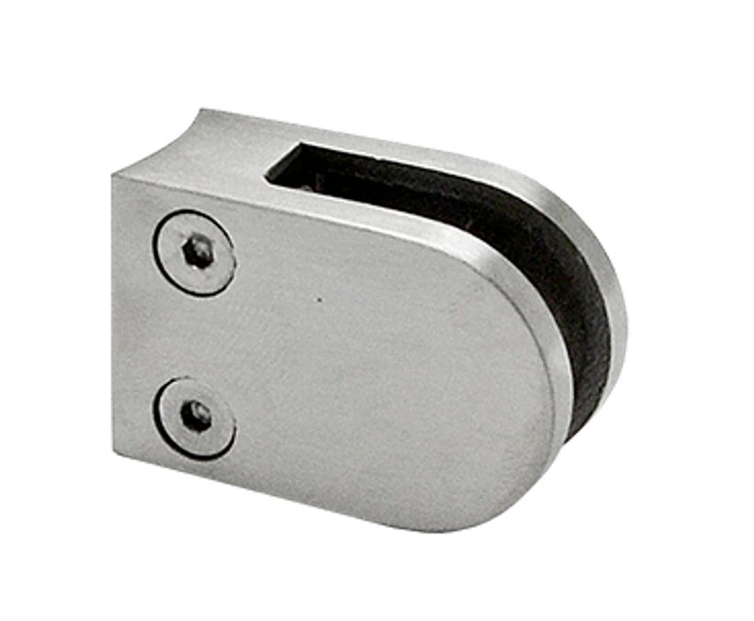Svorka na trubku ø33.7mm, sklo 6-8.76mm, broušená AISI304