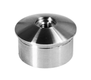 Spodek držáku madla, ø42.4mm, M8, broušená AISI304 - slide 0