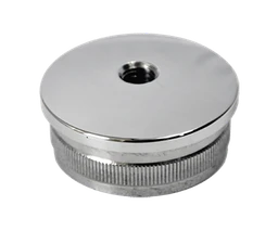 Spodek držáku madla na trubku ø42.4mm, leštěná AISI304