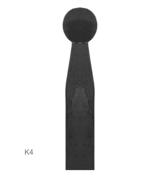 špic typu K4, štvorhran 14x14 hladký, dlžka 150mm