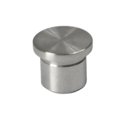 Ukončenie na trubku ø14x1.5mm, brúsená nerez AISI304