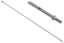 Táhlo pro kotvení skleneného přístřešku (ø 10mm, L:1250mm, závit:M10, L10), broušená nerez K320 /AISI304