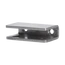 Držák police pro sklo 8-10mm, obsahuje gumovou podložku na šroubu M8x6, broušená nerez K320/AISI 304