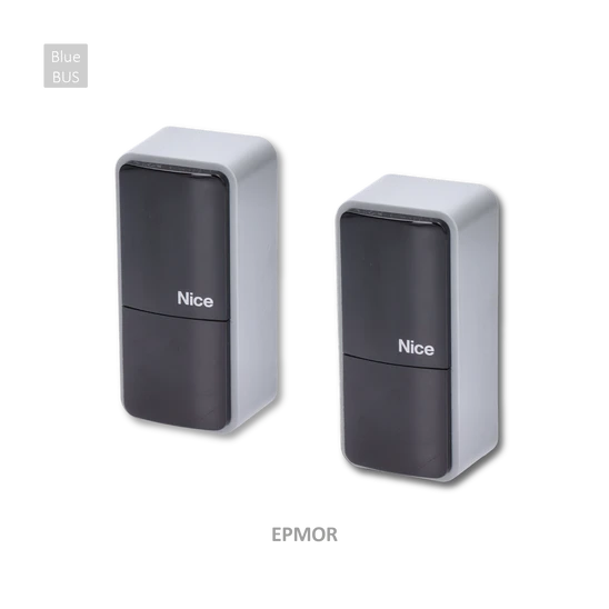 Fotobuňky EPMOW bezdrátové, v obou je baterie, dosah do 40 m, BlueBUS, 1 pár, je nutno dokoupit rozhraní IBW pro spárování s elektronikou