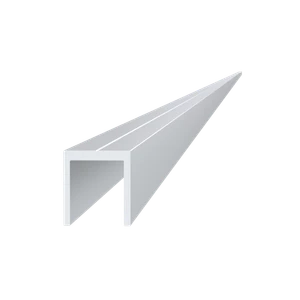 Poškodený U profil 20.5x22mm, L-6000mm, hliník bez povrchovej úpravy - slide 0