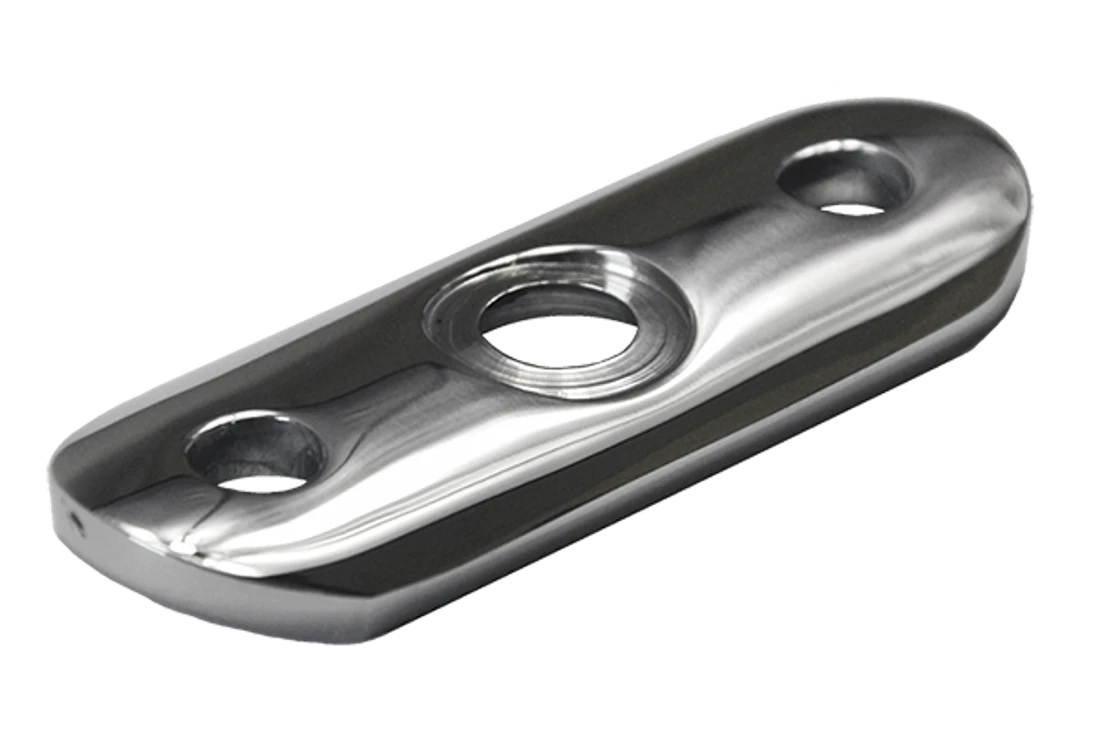 Dopojovací deska na trubku ø42.4mm, leštěná AISI304