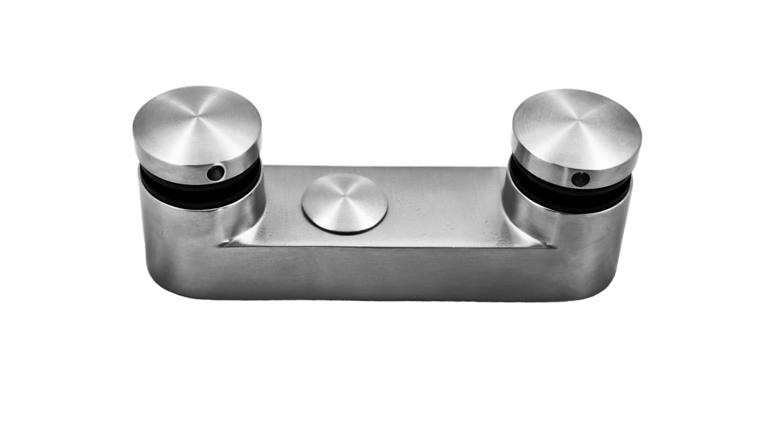 Bodové kotvení pro sklo 6-12,76mm, dvě svorky, AISI304