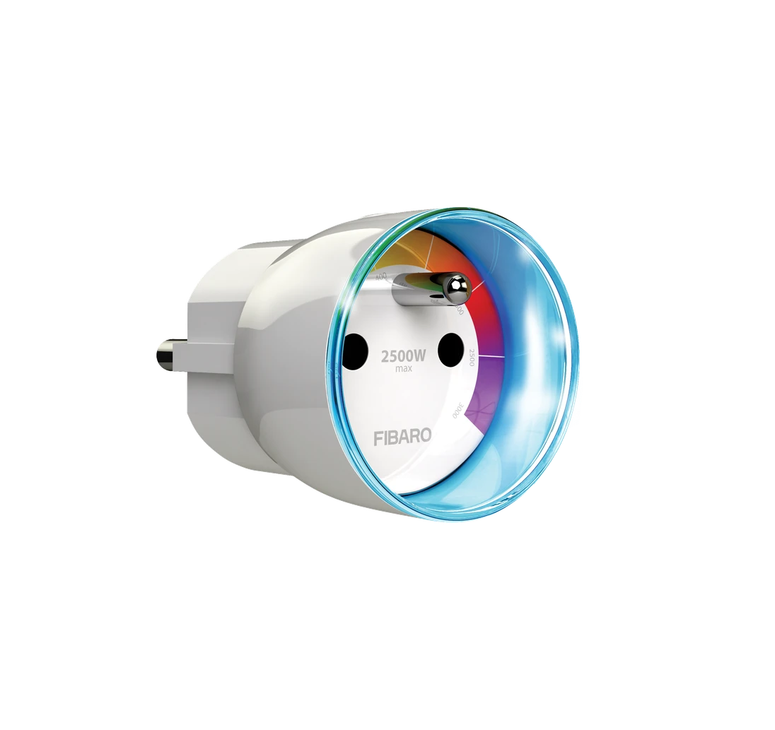 FGWPE-102 ZW5 inteligentní zásuvka s měřaním (2.5kW) LED