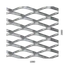 DOPRODEJ! Tahokov AL, kosočtvercové oko, můstek: 11mm, 1000x2000x1.5mm
