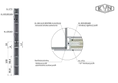 Profil na výplň 100x16x6000 mm, materiál EN AW-6060 T66, hliník s povrchovou úpravou dřevo dekor - odstín bílý dub, cena za KUS - slide 4