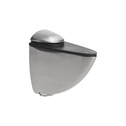 ZAMAK držák pro skleněné police, sklo 5–10 mm, Al/Zn