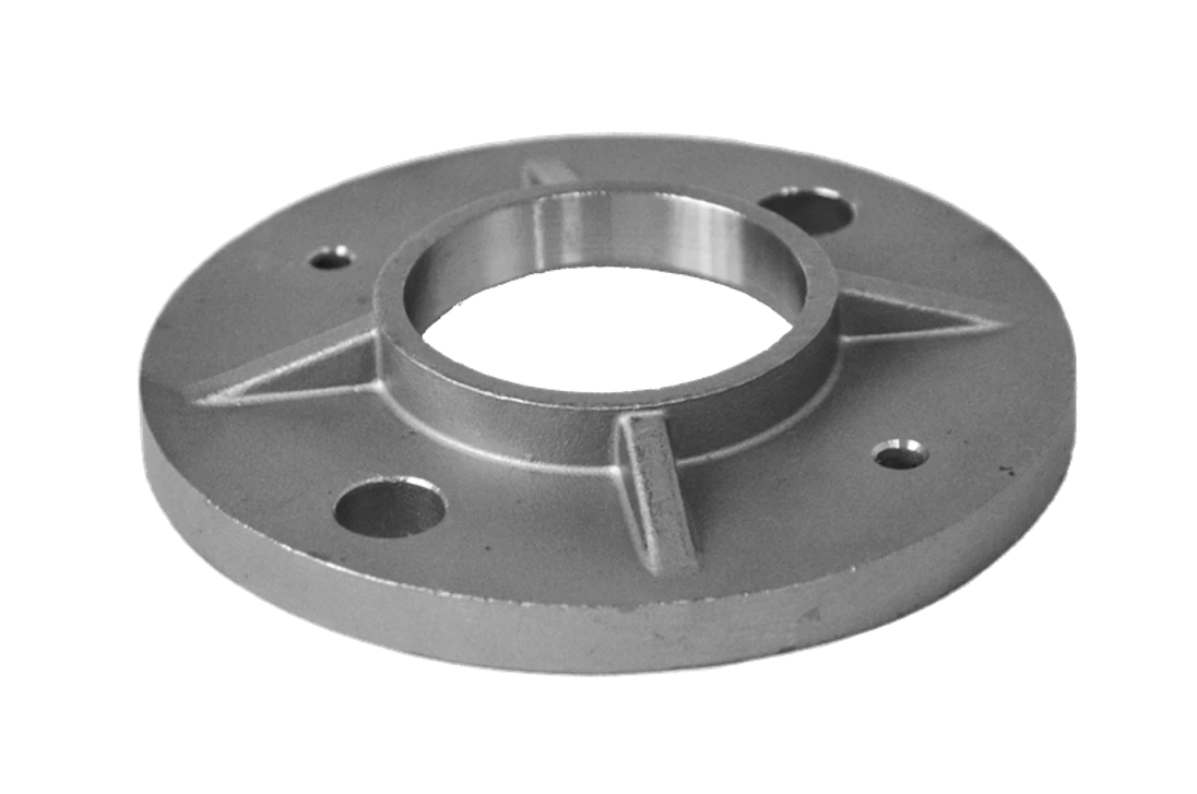 Příruba ø100mm na trubku ø 42.4mm, broušená AISI304