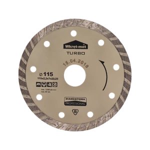Turbo diamantový kotúč 115 x 2,2 x 22 mm - slide 0