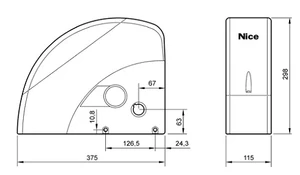 SOON - pohon pro sekční vrata do 16 m2, 1x SO2000, 1x SOA2 - slide 2