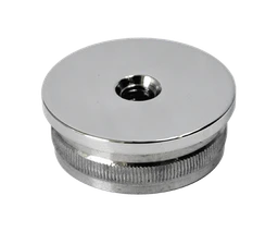 Spodek držáku madla na trubku ø42.4mm, leštěná AISI304
