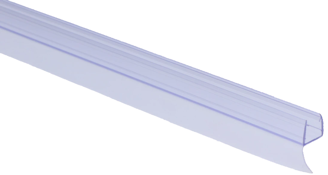 Plastové tesnenie na sklo 8mm, L-2200mm