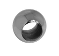guľa priechodná ø 20mm na trubku ø 12mm (otvor ø12.2mm), leštená nerez /AISI304 - slide 0