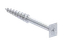 Zemná skrutka/zemný vrut - stavebná - žiarový pozink, 1000mm