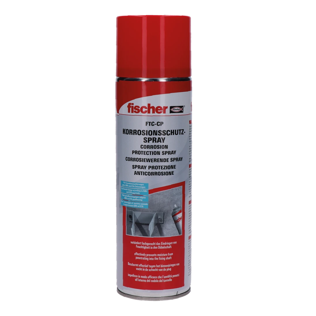 Fischer antikorozní sprej na bázi asfaltu, 500ml, všestranné použití