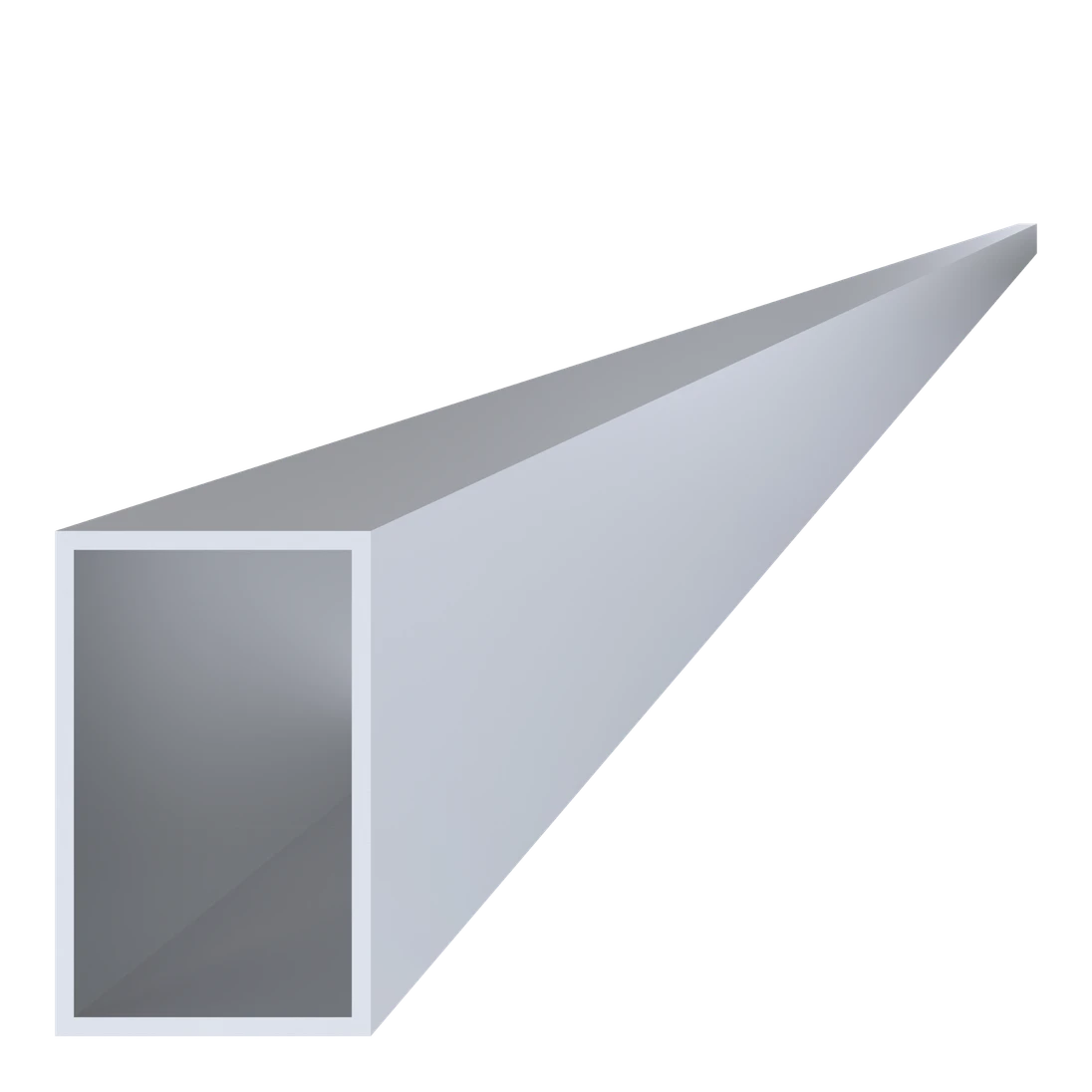 Jekl 80x50x3mm, L-6000mm, hliník bez povrchové úpravy