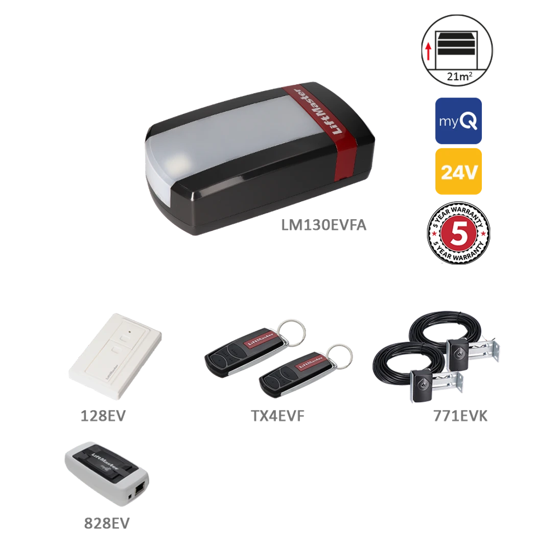 LiftMaster LM130EVFA s myQ rozhraním 828EV v cene