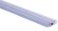 plastové tesnenia magnetické, na sklo 6mm, medzi dvoje sklenené dvere, 180°, 2200mm, 2ks